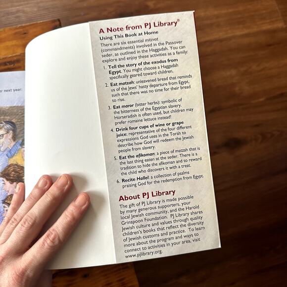 PJ Library A Different Kind Of Passover Jewish Paperback Book - Picture 8 of 10
